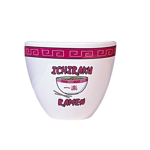 Naruto Shippuden Ceramic Ichiraku Ramen Bowl Just Funky Anime Eating Noodles - Picture 3 of 8